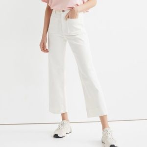 H&M Wide Ankle-Leg Jeans
